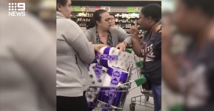 covid-19 assault over toilet paper